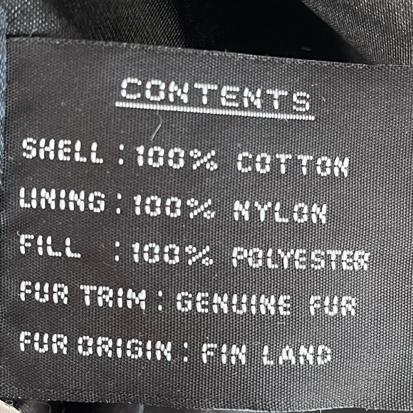 Albert Nipon 90’s Black Velour Jacket with Fur Trim - Picture 4 of 4